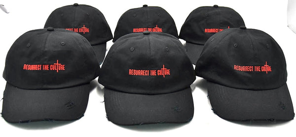 Resurrect the Culture, Dad Hats (Black).